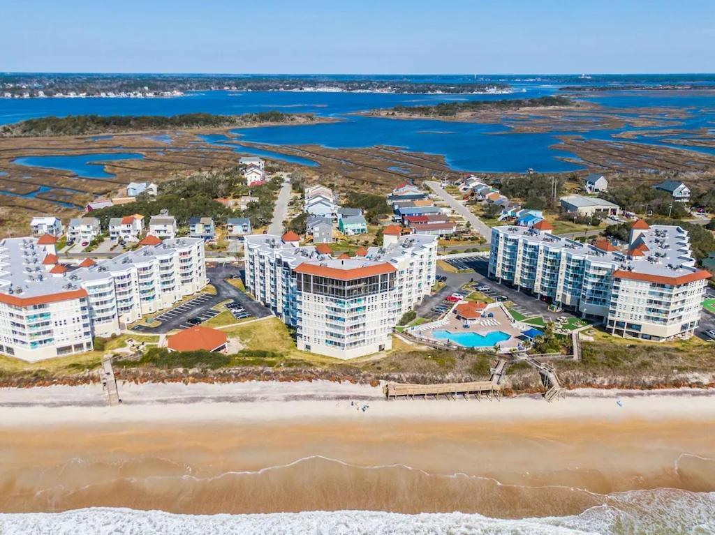 Ocean View, 1Br, 2Ba Condo, St Regis 1214, Topsail, Nc North Topsail Beach Exterior foto